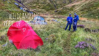 WILDCAMPING IN THE HENHOLE (CHEVIOTS)