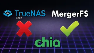 I ditched TrueNAS for MergerFS - Chia Plot Storage