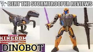 Transformers Kingdom DINOBOT REVIEW! Bert The Stormtrooper Reviews!
