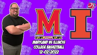 Maryland vs Illinois 12/2/22 College Basketball Free Pick CBB Betting Tips