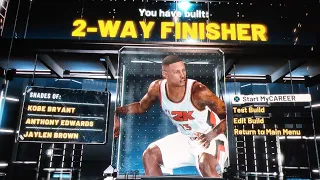 NBA2K22 Best Kobe Bryant 2-Way Finisher Has 60 Badges Exact Build Current Gen 429 NBA2K22 Builds