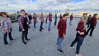 International Rally West Coast Swing - Flashmob 2021 Moscow, Russia