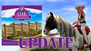 Новости об обновлениях! Новая локация, квесты, игра на ПК 🌺 Star Equestrian Horse Ranch