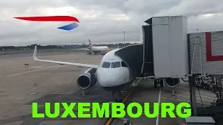 Business class (Club) flight Review from Heathrow to Luxembourg with British Airways on Airbus A320