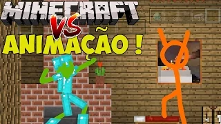 ANIMAÇÃO VS. MINECRAFT