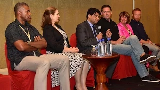 Fijian Attorney General Hon. Aiyaz Sayed-Khaiyum at the CPA 2015 Panel Discussion.