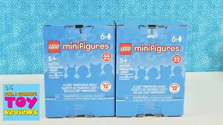 Lego Minifigures Series 22 Full Set Unboxing Review | PSToyReviews