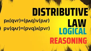 Distributive law of logical reasoning