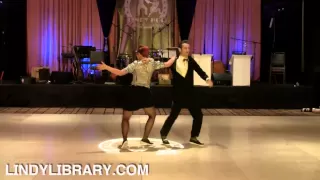 ILHC 2011 - Lindy Hop Showcase - William Mauvais & Maeva Truntzer