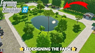 Enhancing the Farm's Design | Logging and Selling Everything | No Man's Land FS22 | Episode #33