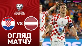 Хорватія – Латвія. Чемпіонат Європи 2024, кваліфікація / Огляд матчу