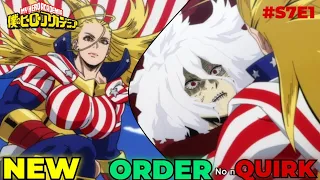 Stars And Stripes Quirk Is To Powerful For Shigaraki - My Hero Academia Season 7 Episode 1