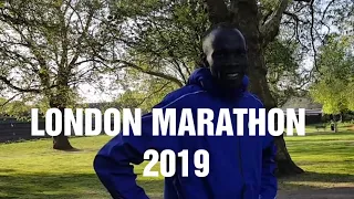 ABRAHAM KIPTUM OUT OF LONDON MARATHON 2019 (live)