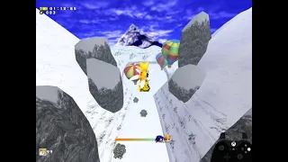 Sonic Adventure DX (PC) - Icecap Tails speedrun in 1:14.08