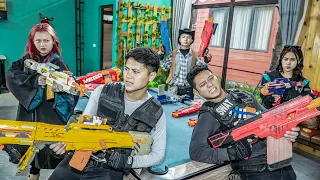 Nerf Guns War : New S.W.A.T Seal Solider Nerf Guns Destroy Black Hat Boss Criminal