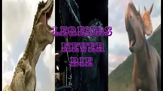 Jurassic world / Dino King / Walking with dinosaurs - Legends never die