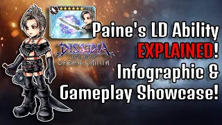 How To Properly Use Paine's LD Ability (Infographic & Gameplay Showcase) [DFFOO GL]