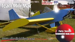 TEAM Mini Max Ultralight Aircraft, Top rated ultralight aircraft of the early 1980's.