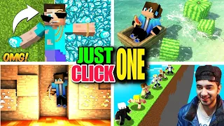 How To Make MINECRAFT THUMBNAIL Like @YesSmartyPie And @ProBoiz95 In ONE Click..😎