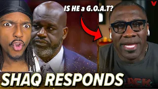 Shaquille O'Neal called Shannon Sharpe out for Not Being a G.O.A.T In the NFL