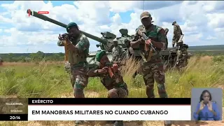 Exército - Em manobras militares no Cuando Cubango