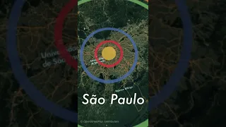 E se a bomba atômica mais poderosa explodisse no Brasil? #shorts