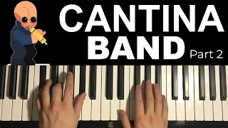 Cantina Band - Part 2 (Piano Tutorial Lesson) | Star Wars