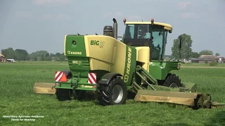 Krone BiG M 420 - Product Video | Mowing heavy first grass cutting  | Gras mähen