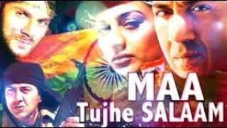 Maa tujhe salaam song ।। Shankar Mahadevan | Maa Tujhhe Salaam 2002 Songs | Sunny Deol, Arbaaz Khan