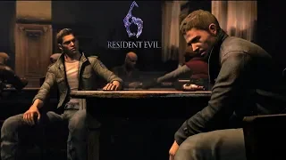 Resident Evil 6 - Вот уж не думал, что Крис Редфилд будет заливать зенки в этой убогой дыре