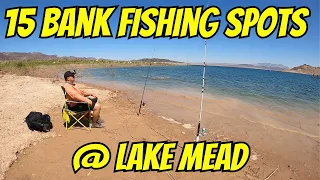 15 Bank Fishing Spots at Lake Mead