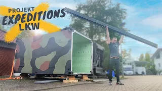 Zeppelin FM II Shelter - Kufen EINFACH & schnell ENTFERNEN! 🚛 🗺 EXPEDITIONSMOBIL [Steyr 12M18]