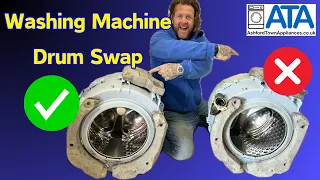 How to take out and SWAP Washing Machine Drum