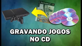 Gravando jogos de PS2 no CD