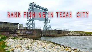 2 EASY BANK FISHING SPOTS in Texas City TX‼️ MAPS & COORDINATES PROVIDED