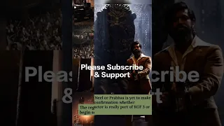 Prabhas at KGF 3/Film updates/Subscribe for more videos 🙏🏻