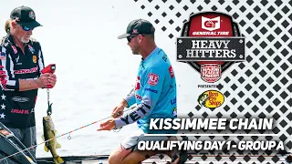 Bass Pro Tour | Heavy Hitters | Kissimmee Chain | Qualifying Day 1 - Group A Highlights