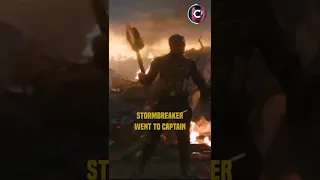 stormbreaker was angry in Avengers Endgame #thor #shorts