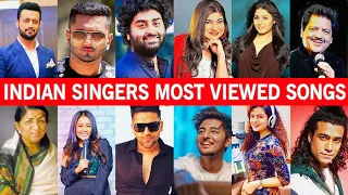 Top 3 Most Viewed Songs Of Bollywood Singers On YouTube - 2024