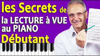 Les secrets de la lecture à vue au Piano débutant pour déchiffrer une partition (TUTO PIANO GRATUIT)