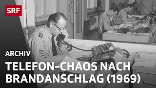 Telefon-Chaos nach Brandstiftung in Telefonzentrale (1969) | Telekommunikation Schweiz | SRF Archiv
