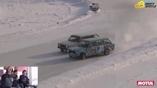 WinterDriftBattle 2019 Укороченная версия. 4 этап.