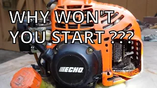 Echo SRM 225 Weed Trimmer Won't Start - Why?