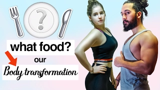 WHAT DIET, FOOD On body TRANSFORMATION ? (Freeletics, BBG to Gym MUSCULATION !)