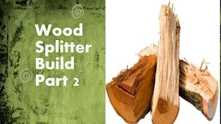 Homemade wood splitter part 2