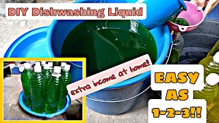 EASY AS 1-2-3!!How to make dishwashing liquid for business 2022 |income at home | Cristy's Channel