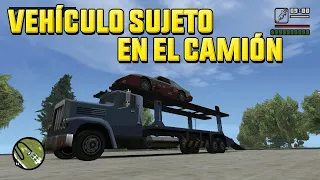 Vehículo sujeto en el camión | GTA San Andreas Mods