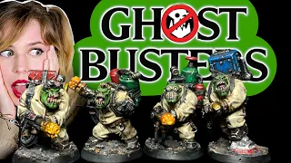 ORKZ Ain't Afraid of NO GHOSTS! -How to Paint Orks
