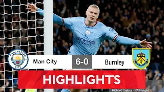 Man City 6-0 Burnley | FA Cup | HIGHLIGHTS | HAALAND HAT-TRICK l Extended Highlights and Goals 2023