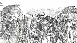 How Does Alex Ross Design His Layouts?